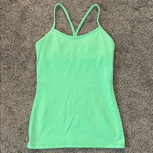 Lululemon Athletica Mint Strappy Top